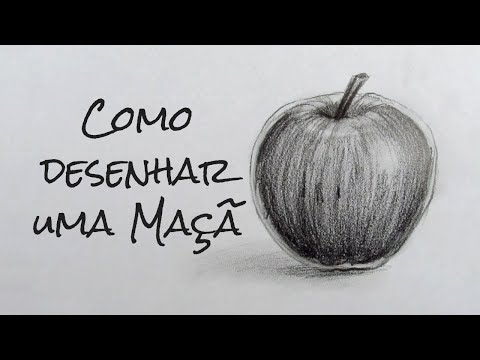 Vídeo: Como Desenhar Uma Maçã