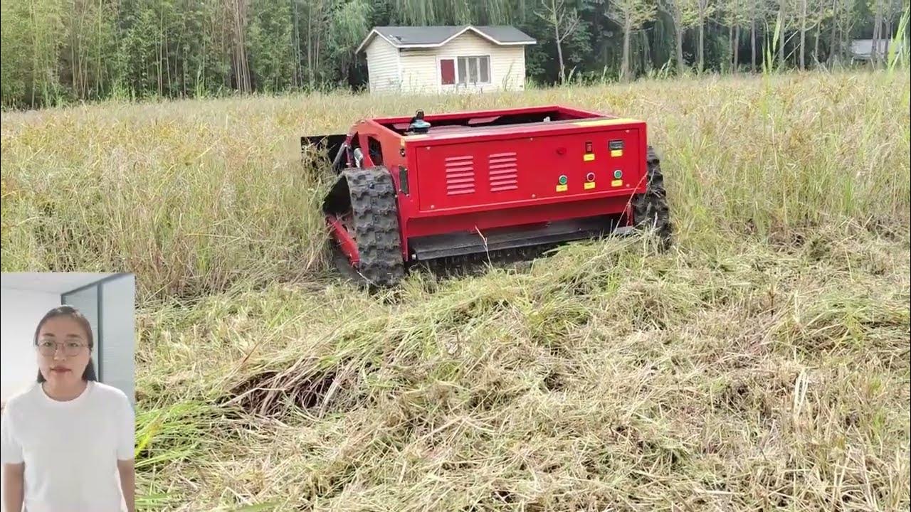 remote controlled brush cutter with best price in China YouTube