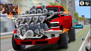 Whistlindiesel  38,000hp 17 Turbo Dodge Ram DRAG RACING On High HP Server!! screenshot 5