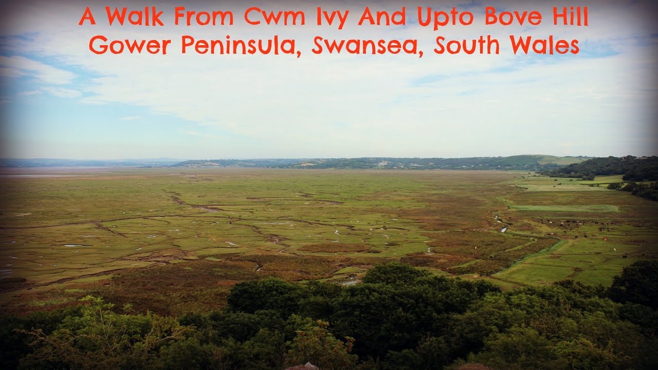 A Walk From Cwm Ivy And To Bove Hill Gower Peninsula Swansea South Wales