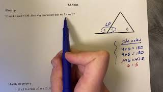 3.3 Intro to Proof Logic