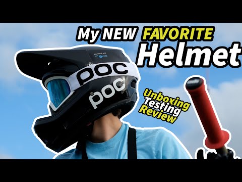 POC Coron Air Spin MTB Helmet Testing, Unboxing, and Review!!