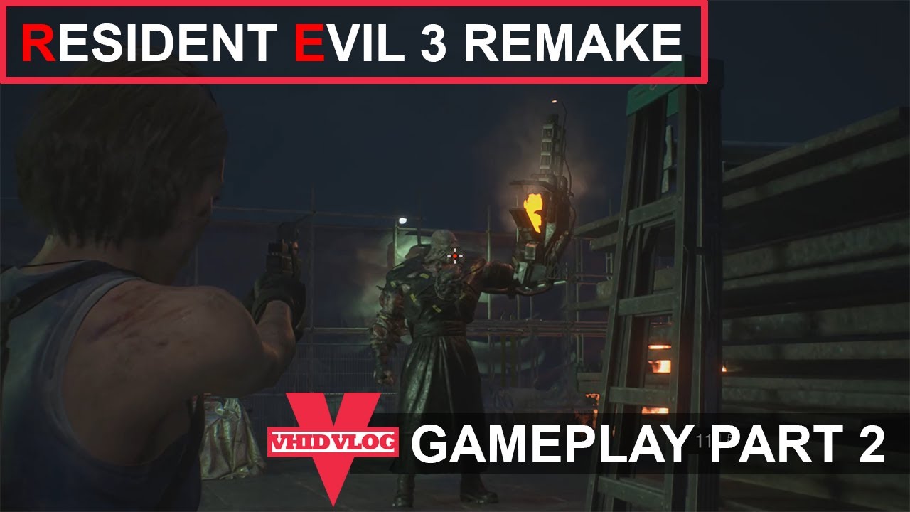 Resident Evil 3 Remake Walkthrough Gameplay No Commentary Part 2 - YouTube