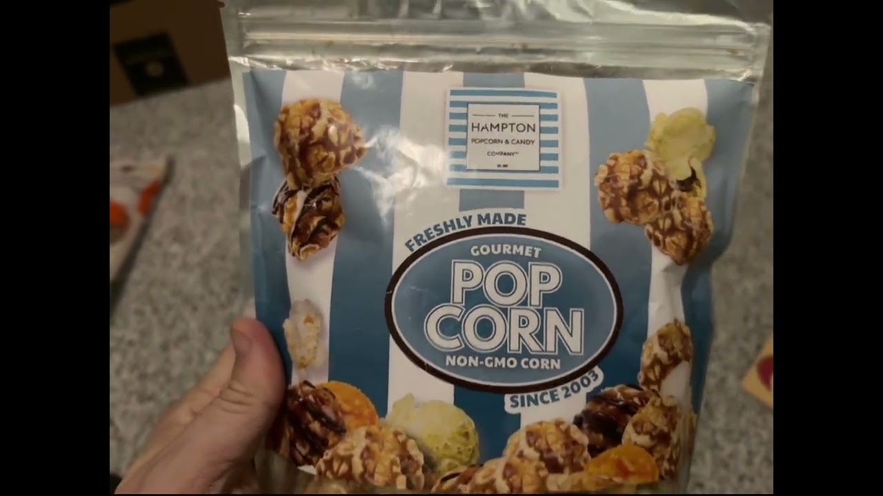 The Hampton Popcorn Company Caramel Popcorn 