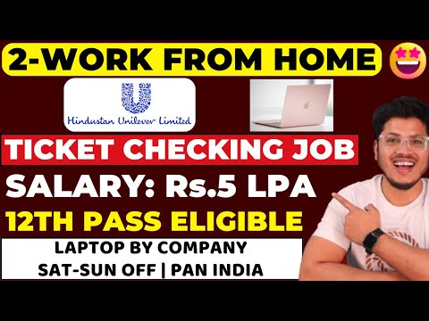 Best Work From Home Jobs 2025 | Fresher Job At Home😍 | Account Jobs At Home | Remote Jobs |  Wfh Job