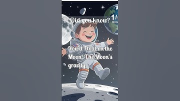 You’d Float on the Moon! The Moon’s gravity is only 16 of Earth’s