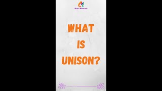 What is unison? #shorts