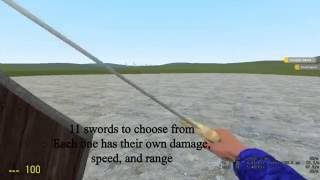 Buu's Swords Gmodstore Video