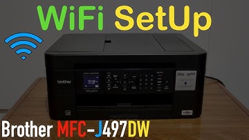 Brother MFC-J497DW WiFi SetUp.