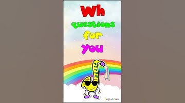 Wh Questions / Who, what, why, when, where, which, how, whose / Phonics Mix!