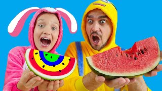 Yummy Fruits & Vegetables | أغاني الأطفال أغاني الأسرة للأطفال | اناشيد الحضانة والاطفال