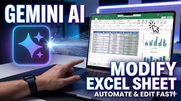 HOW TO USE GEMINI AI TO MODIFY EXCEL SHEET IN 2025 | MAKE AI WORK FOR YOU.