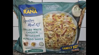 Giovanni Rana Signature Meal Kit: Grilled White Chicken, Fettuccine, Alfredo Sauce Review