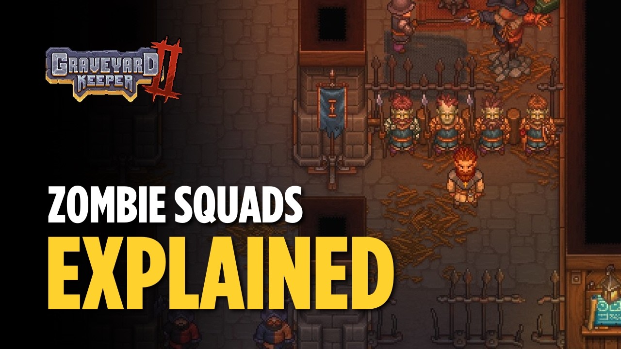 Zombie Squads explained - Graveyard Keeper 2