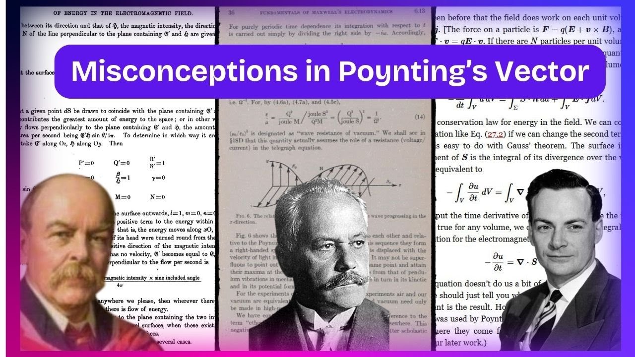 Misconceptions in Deriving the Poynting Vector: History and Physics