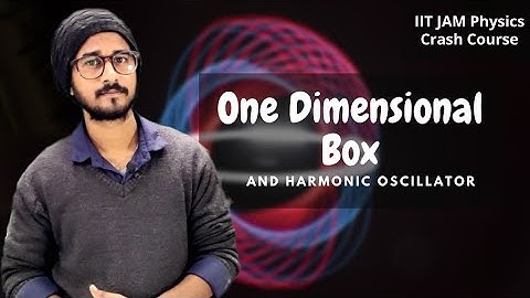 One Dimensional Box | Harmonic Oscillator | 2-D And 3-D Problems | Quantum Mechanics | IIT JAM |