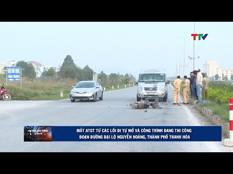 Video Mất ATGT từ các lối đi tự mở, công trình thi công đoạn... - youtube