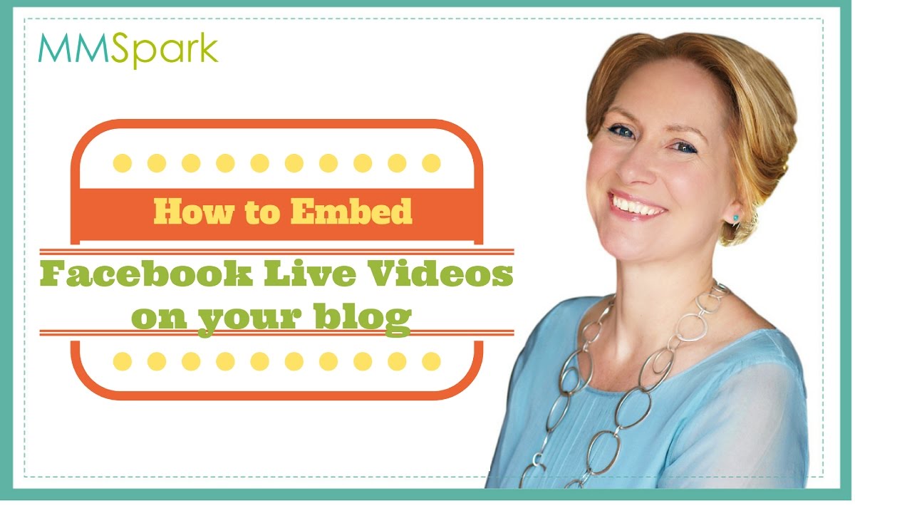 How to embed Facebook Live videos on your website
