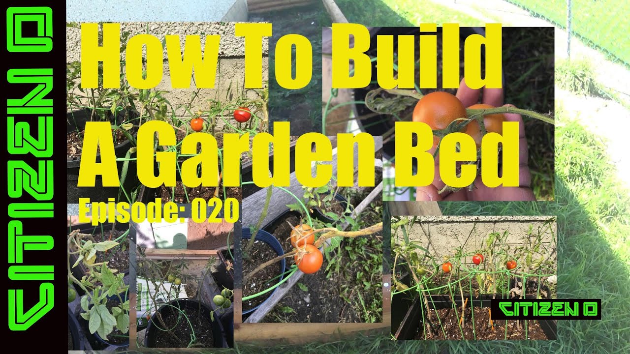 How To Build A Garden Bed - YouTube
