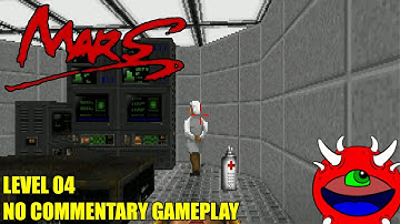 MARS 3D / 終極戰士 Gameplay (DOSBox) - Level 04 - All Secrets