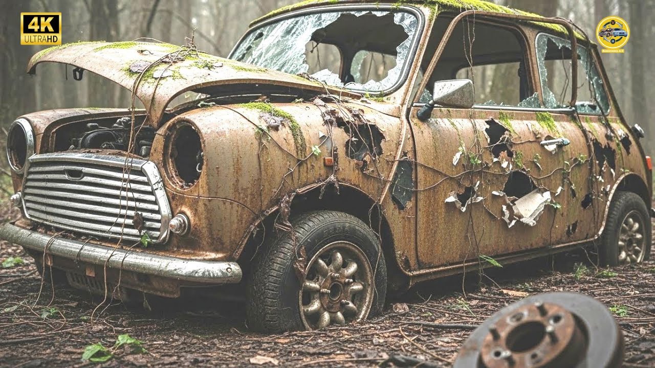 ASMR Car Restoration! Mini 1000 Deep Recovery Under Rust 