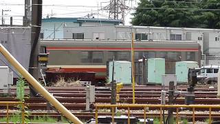 小田急ロマンスカー7000形LSE7003F解体搬出作業