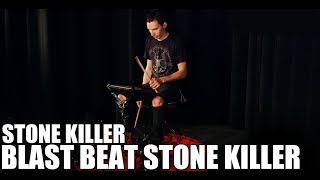Blast Beat Stone Killer drum workout exercise - JamesPayneDrums.com