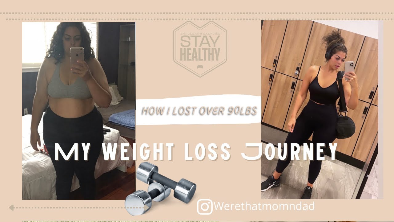 Lose 90 Pounds In 3 Months MY FITNESS JOURNEY | How I lost over 90lbs| WEIGHT LOSS & FINDING A