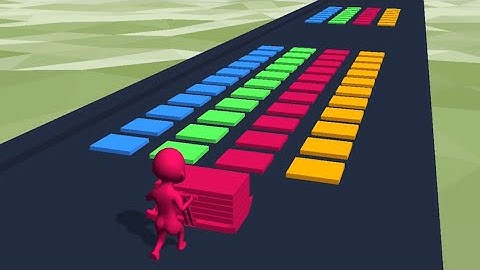 STACK COLORS 🌈 ⭐️- All Levels Gameplay Android, iOS v.72