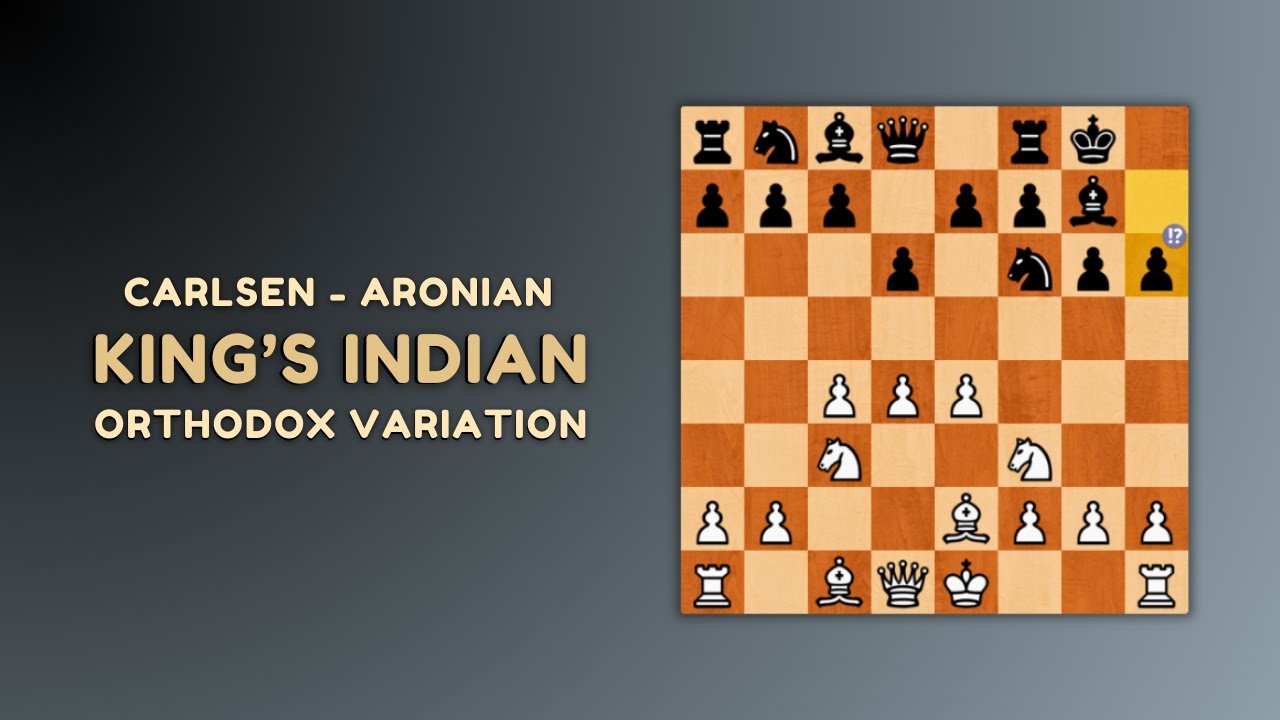 King's Indian Defense: Carlsen vs. Aronian and the Curious 7...h6!?