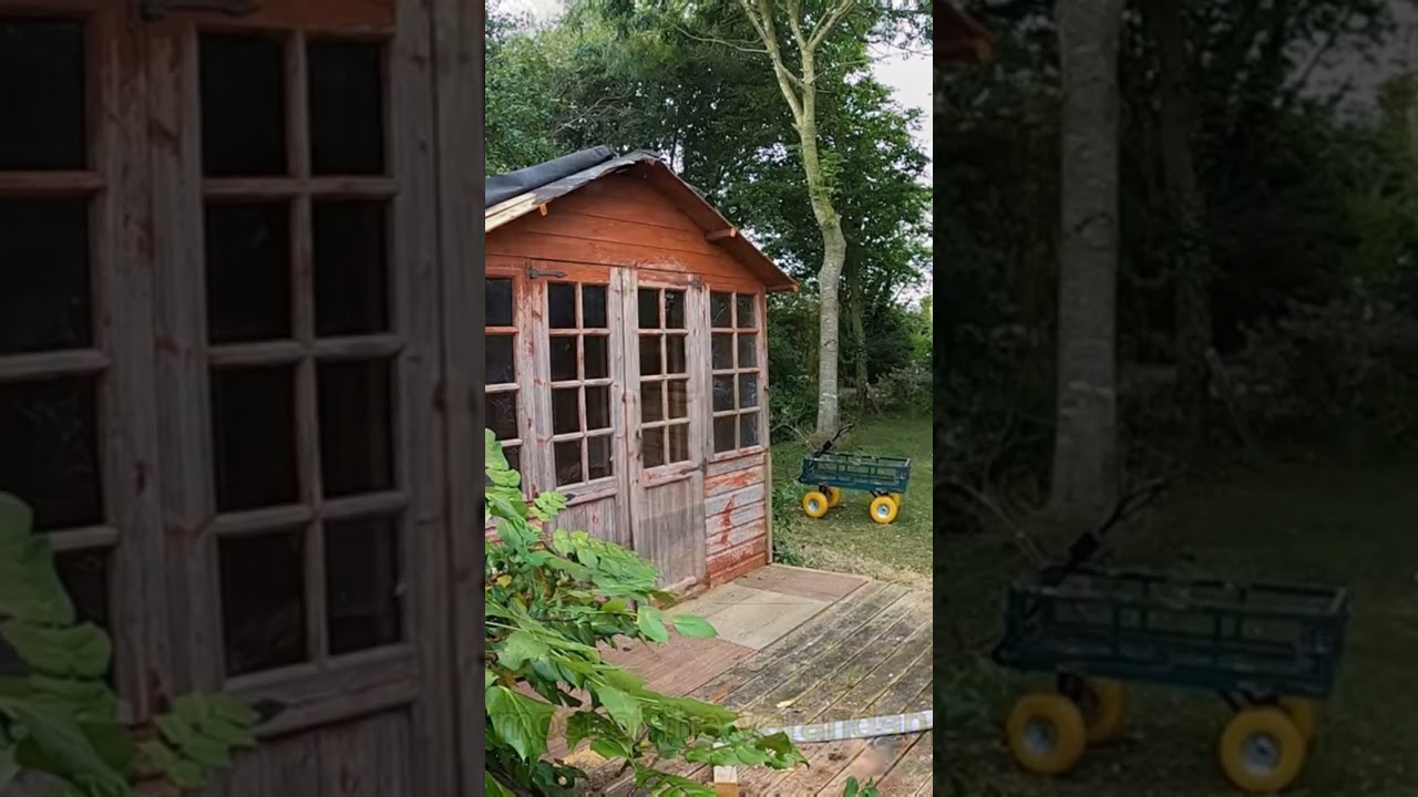 Abandoned Shed Makeover