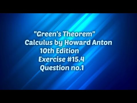 Green's Theorem|| Calculus||