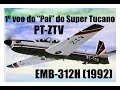 EMB-312H PROTÓTIPO DO JPATS E OZIRES SILVA (Embraer 1992 Raríssimo!)