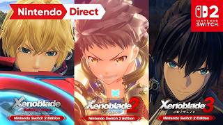 《异度神剑 高清重制版》Switch2 PV——任天堂直面会2026.6.9 《Xenoblade GENESIS》《異度神劍》