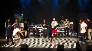 South Bboys Front vs. Kingz of Warsaw - Finał Breakdance European Challenge 2013 / 3 vs.3