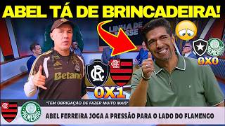 LINHA DE PASSE! 😂 ABEL SHIFTS THE PRESSURE ONTO FLAMENGO: “THEY HAVE TO WIN EVERYTHING!” BUT WHAT...