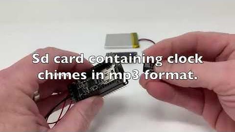 ESP32 88 year Clock with Chimes and Daylight Savings Time.