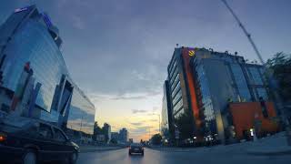 Driving Through Sofia, Bulgaria (Free stock Time Lapse) 4K