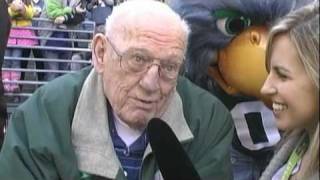 A War Hero Raises the 12th Man Flag