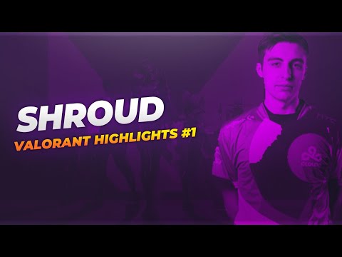 Shroud Valorant Highlights Number 1