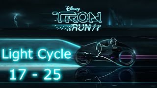 Tron RUN/r - Light Cycle Levels - 17 to 25