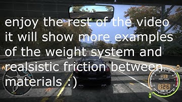 Need For Speed MostWanted Physics, Lighting and handling Mod Update 3.0