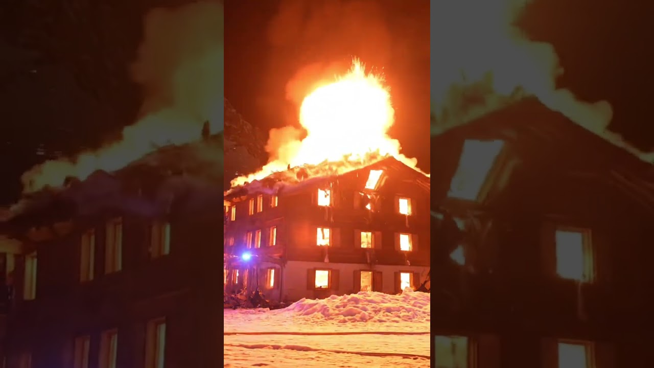 Fire at Swiss ski resort bar leaves about 40 people killed
