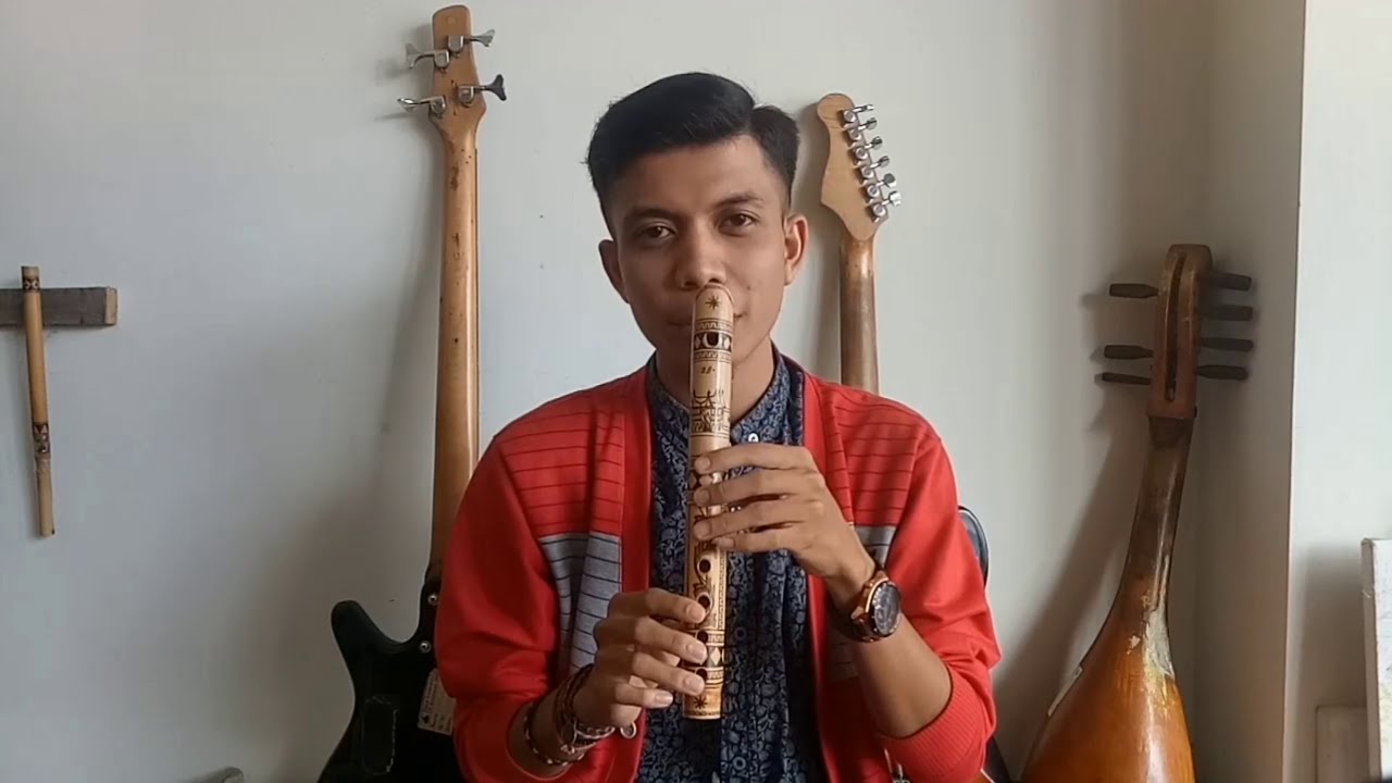 TUTORIAL BERMAIN BANSI ALAT MUSIK TIUP KHAS MINANGKABAU