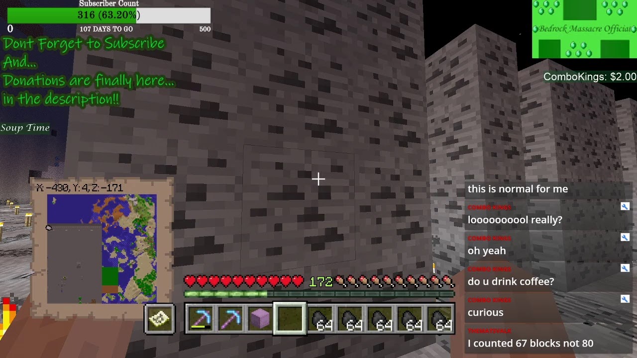 - Minecraft - Mine Out The World - Mining 100,000 Coal Ore!