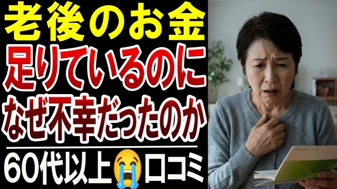 【60代以上】老後資金は足りているのに…なぜか幸せになれなかった理由20選【口コミ体験談】