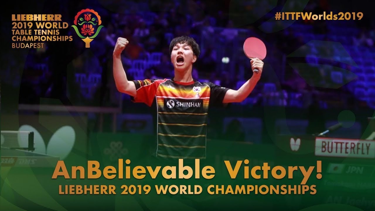 World 157 An Jaehyun Stuns Tomokazu Harimoto Liebherr 2019