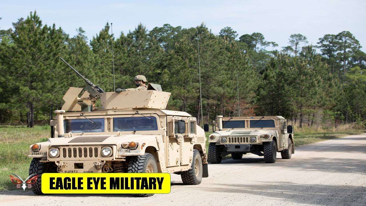 U.S. Marine Air Soldiers Conduct Convoy Exercise Mission Essential Readiness & Lethality