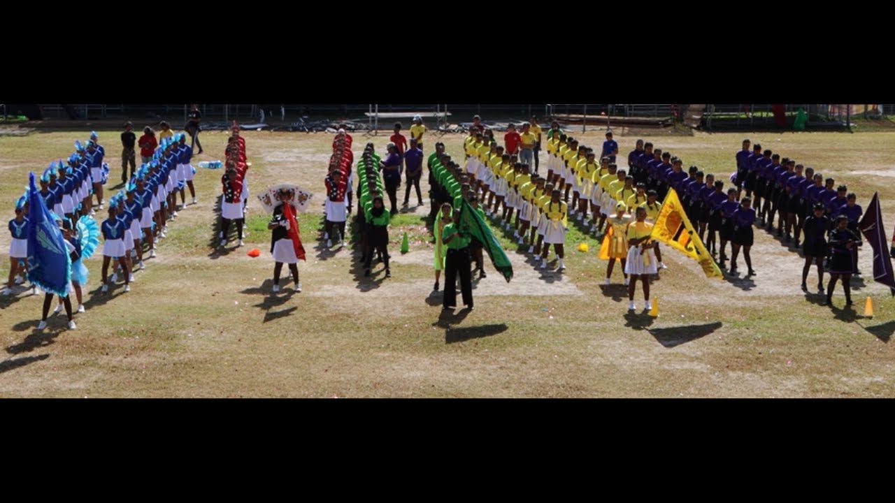 Naparima Girls' High School Sports 2025 March Past