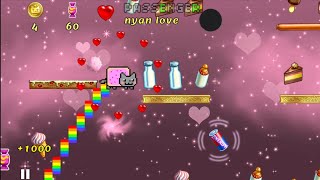 Nyan Cat 2-Minute Best Moments & Funny Gameplay 🐱🌈  screenshot 2